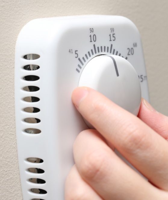 Thermostat stay warm in the winter with energy efficiency