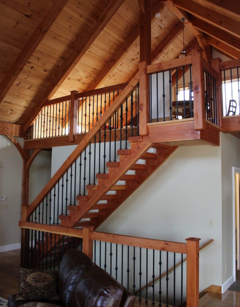 Stairs to a loft