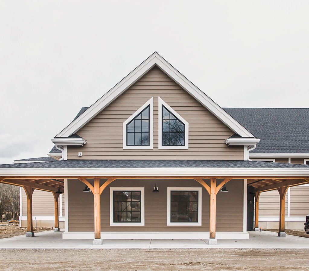 Boston Honey Company exterior view of porch