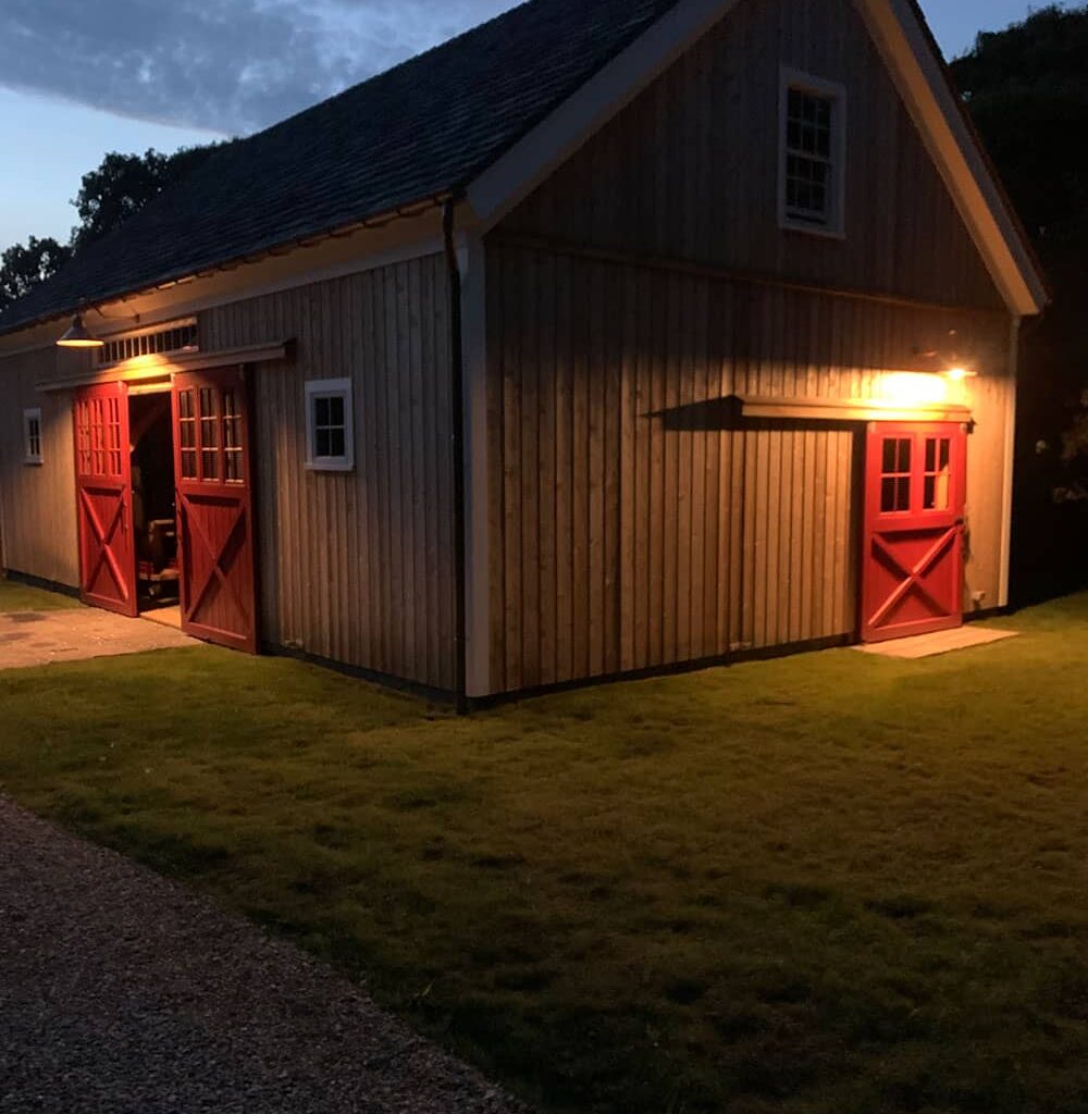 Martha's Vineyard timber frame barn