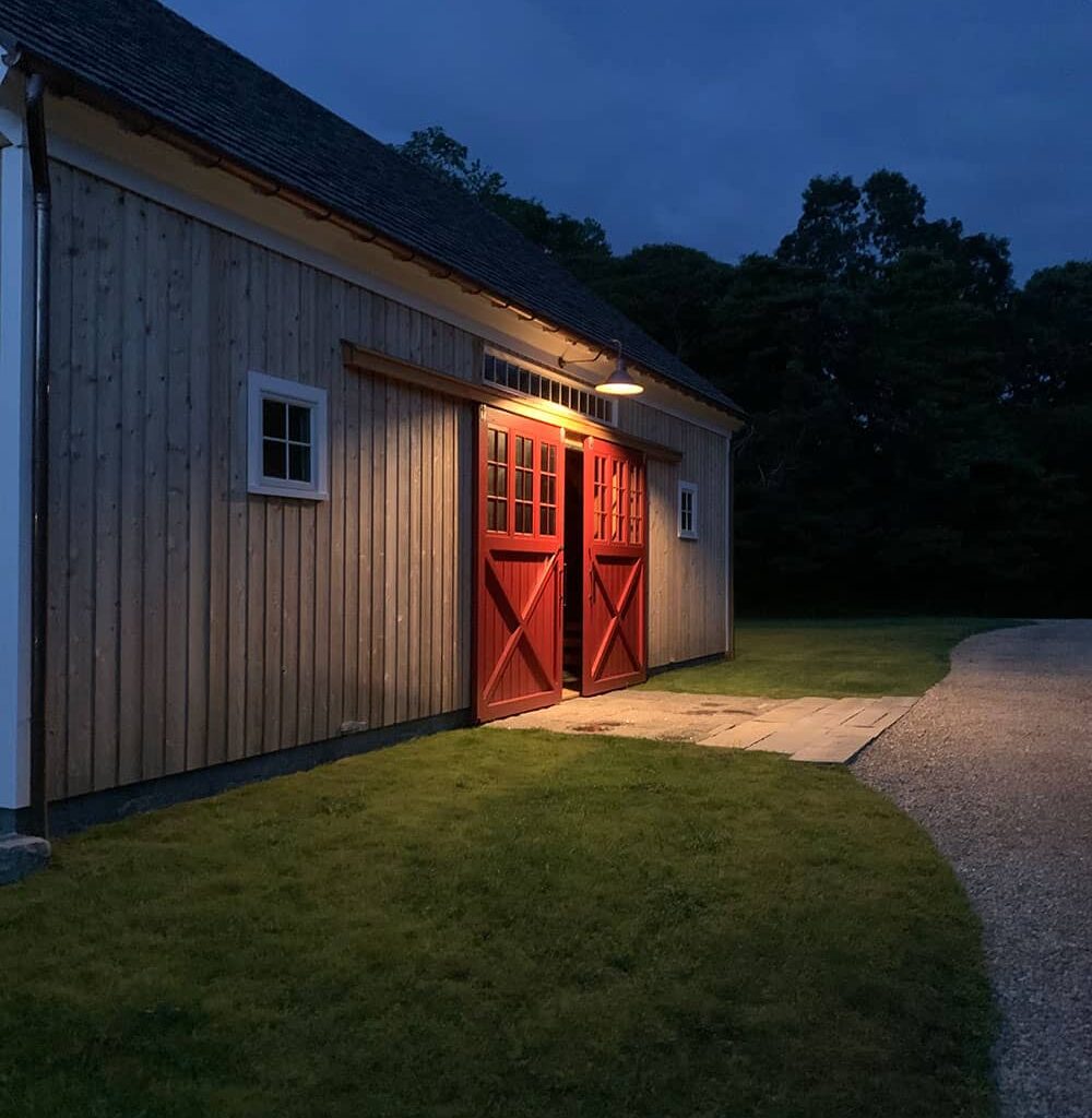 Martha's Vineyard timber frame barn